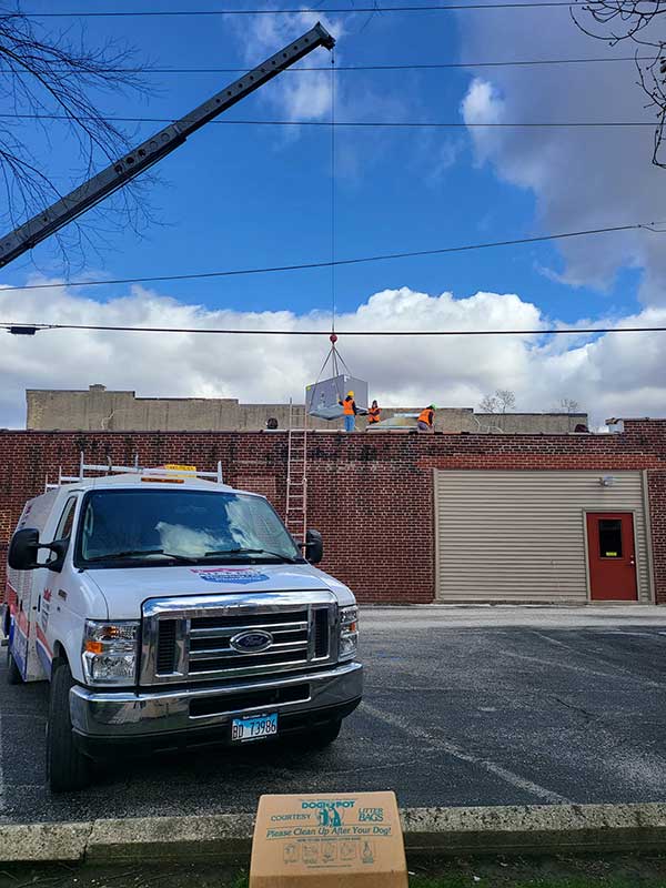 New Commercial HVAC Installation